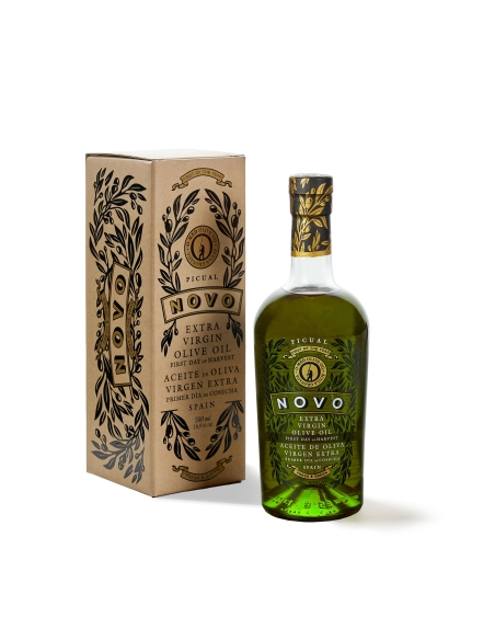 NOVO-Aceite de primera cosecha con estuche regalo