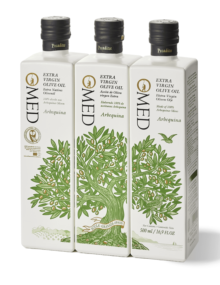 Arbequina weiße Flasche (500 ml.)