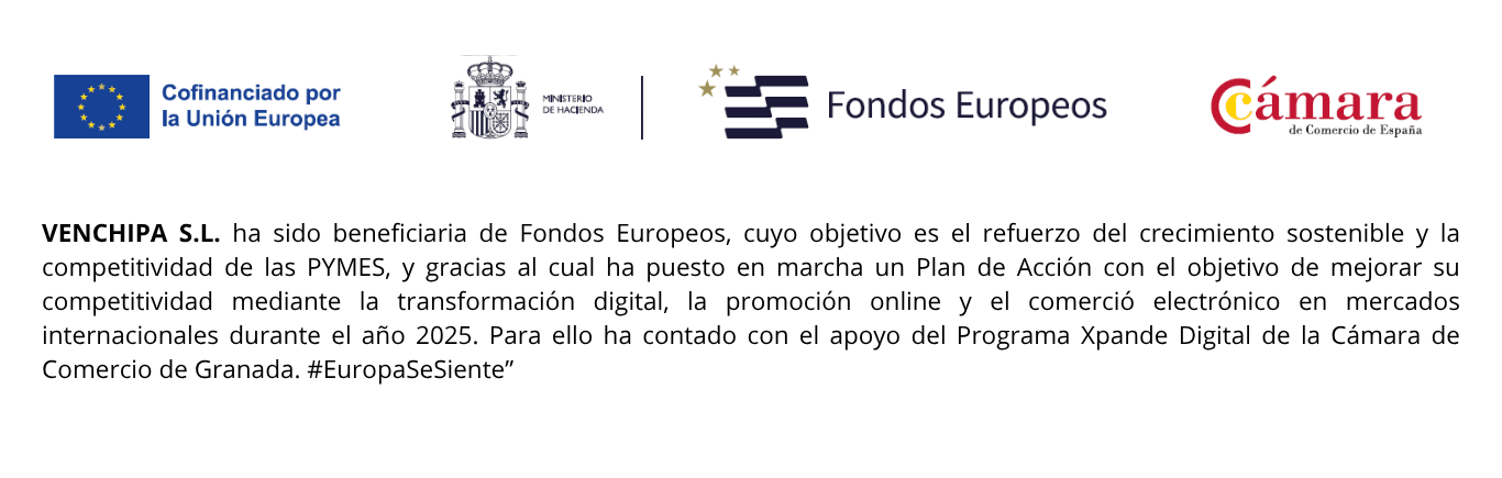 Co-financed by the European Union · Ministry of Finance · European Funds · Chamber of Commerce of Spain